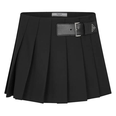 prada mini skirt